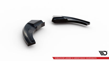 Diffusor Flaps passend für VW Polo GTI Mk6 FL schwarz Hochglanz