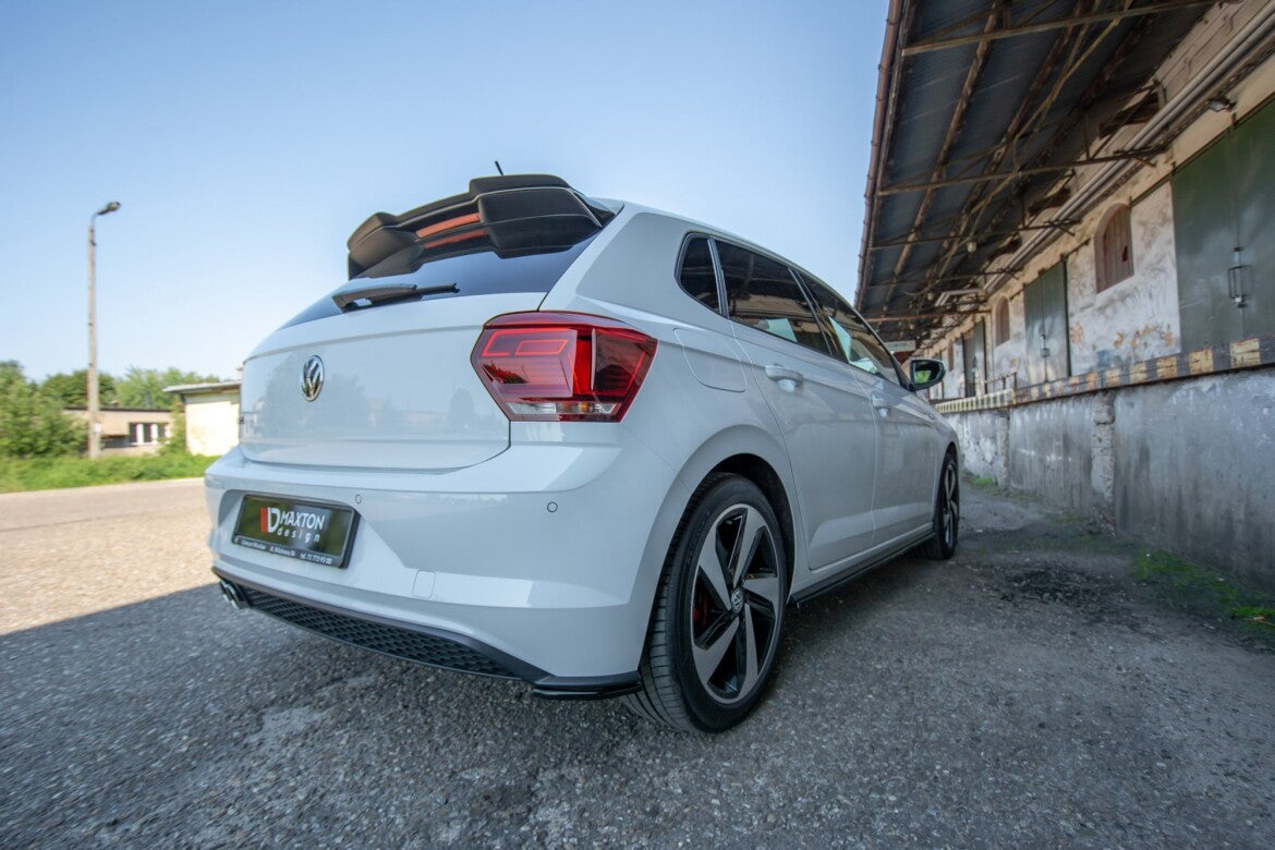 Diffusor Flaps passend für VW Polo GTI Mk6 rot Hochglanz