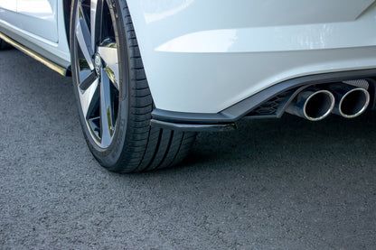 Diffusor Flaps passend für VW Polo GTI Mk6 rot Hochglanz