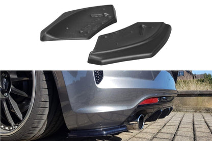 Diffusor Flaps passend für VW Scirocco MK.3 R FL schwarz Hochglanz
