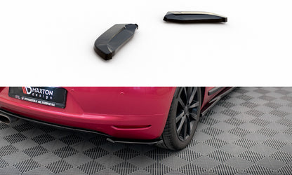 Diffusor Flaps passend für VW Scirocco Mk3 schwarz Hochglanz