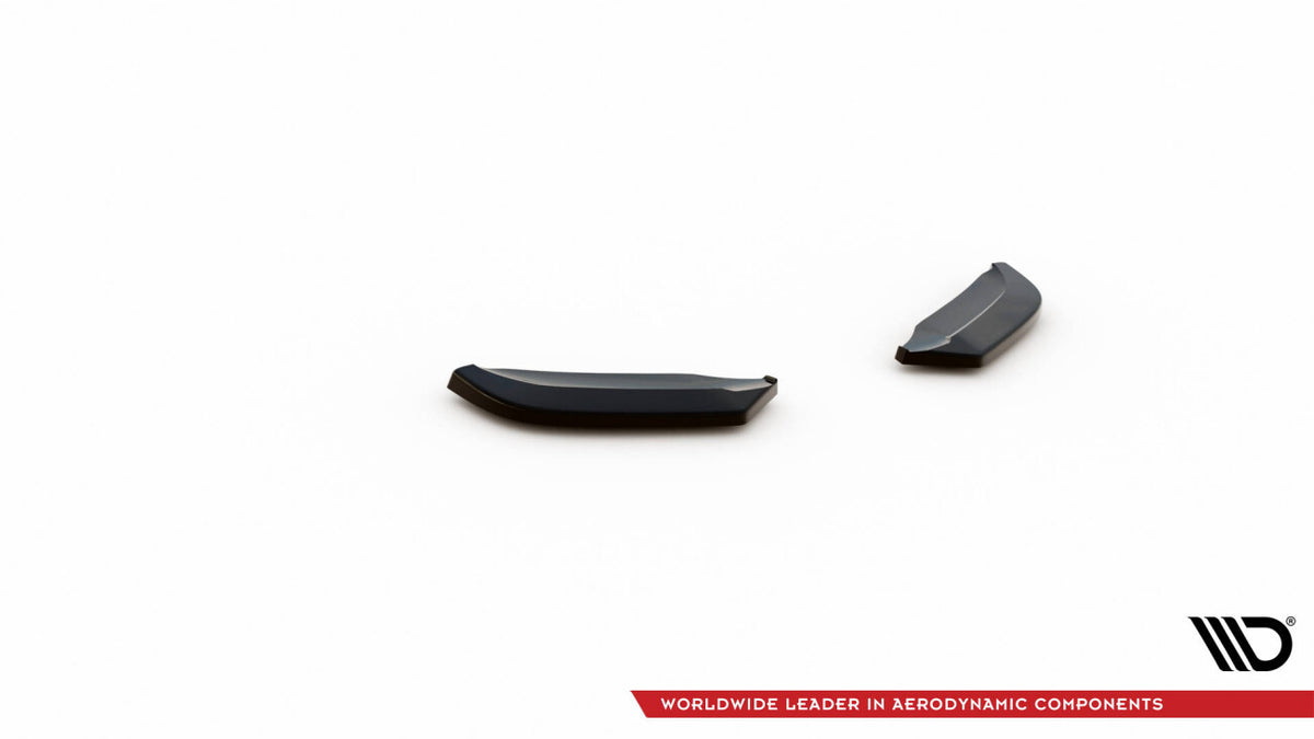 Diffusor Flaps passend für VW Scirocco Mk3 schwarz Hochglanz