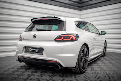 Diffusor Flaps passend für VW Scirocco R schwarz Hochglanz