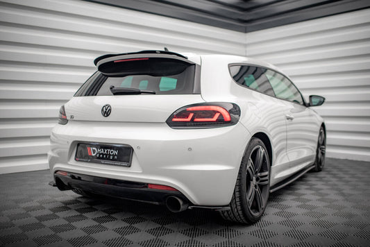 Diffusor Flaps passend für VW Scirocco R schwarz Hochglanz