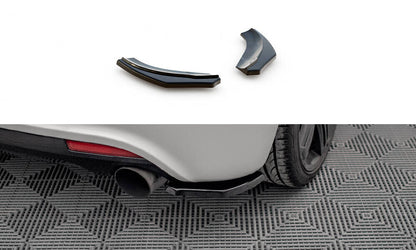 Diffusor Flaps passend für VW Scirocco R schwarz Hochglanz