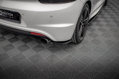 Diffusor Flaps passend für VW Scirocco R schwarz Hochglanz