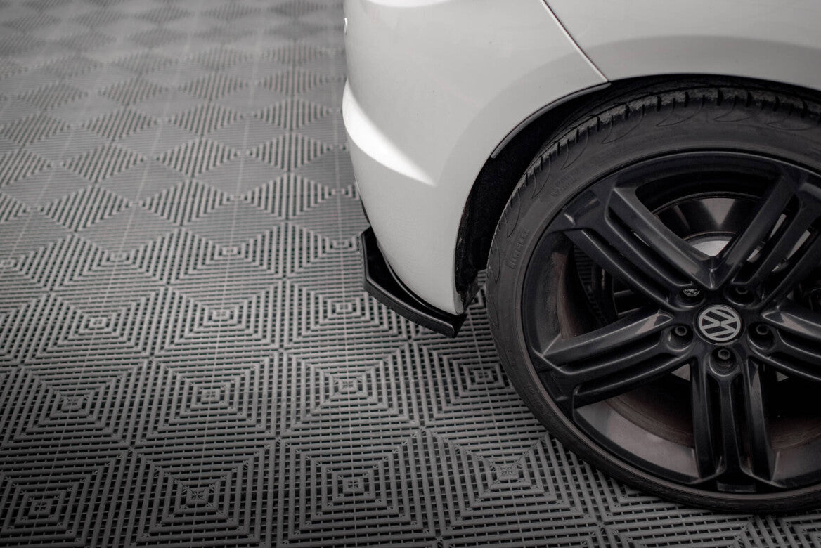 Diffusor Flaps passend für VW Scirocco R schwarz Hochglanz
