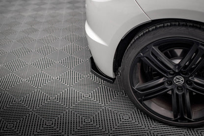 Diffusor Flaps passend für VW Scirocco R schwarz Hochglanz