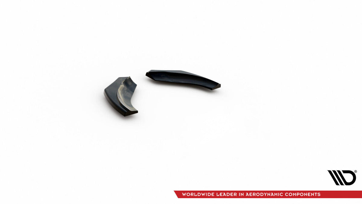 Diffusor Flaps passend für VW Scirocco R schwarz Hochglanz