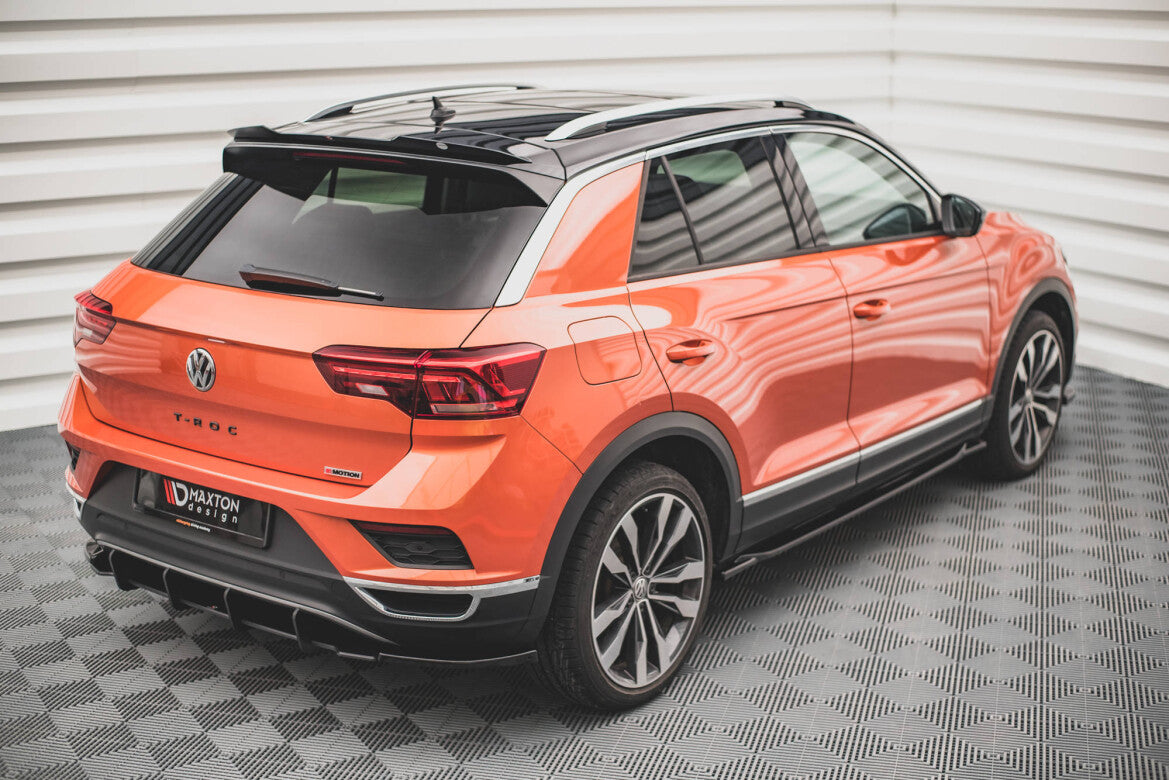 Diffusor Flaps passend für VW T-Roc Mk1 schwarz Hochglanz