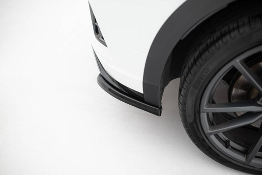 Diffusor Flaps passend für VW T-Roc R Mk1 schwarz Hochglanz