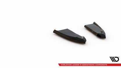 Diffusor Flaps passend für VW T-Roc R / R-Line Mk1 FL schwarz Hochglanz