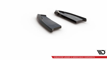 Diffusor Flaps passend für VW T-Roc R / R-Line Mk1 FL schwarz Hochglanz