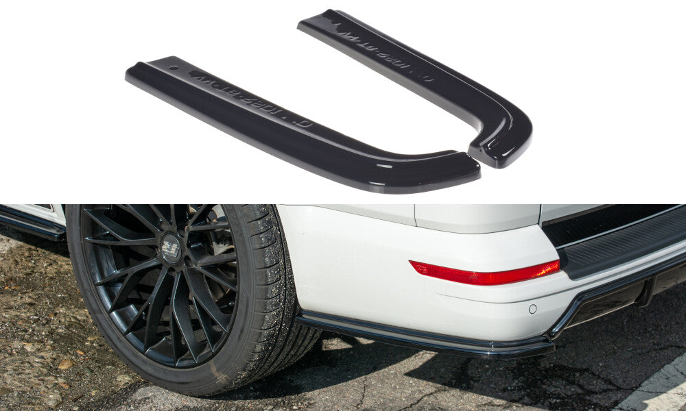 Diffusor Flaps passend für VW T6 schwarz Hochglanz