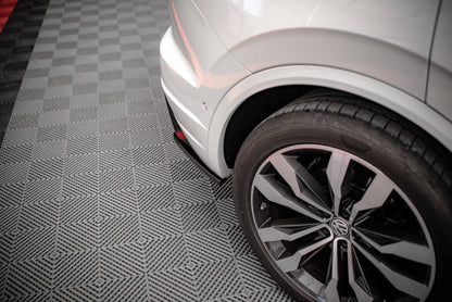 Diffusor Flaps passend für VW Touareg R-line Mk3 schwarz Hochglanz