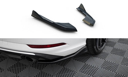 Diffusor Flaps V.1 passend für Audi A3 Limousine 8V FL schwarz Hochglanz