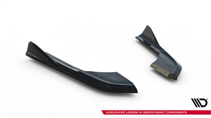 Diffusor Flaps V.1 passend für Audi A3 Limousine 8V FL schwarz Hochglanz