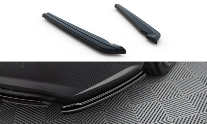 Diffusor Flaps V.1 passend für Audi A6 / A6 C7 S-line/ S6 C7 FL schwarz Hochglanz