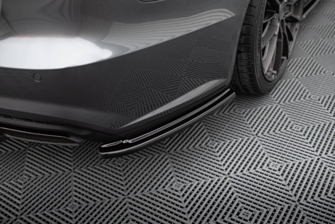 Diffusor Flaps V.1 passend für Audi A6 / A6 C7 S-line/ S6 C7 FL schwarz Hochglanz