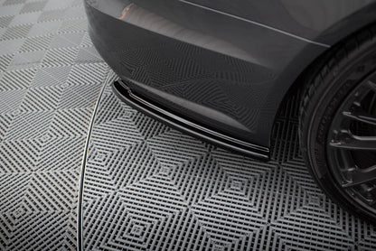 Diffusor Flaps V.1 passend für Audi A6 / A6 C7 S-line/ S6 C7 FL schwarz Hochglanz