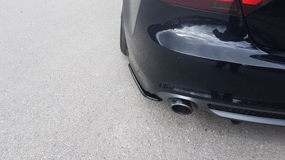 Diffusor Flaps V.1 passend für Audi A7 S-Line C7 schwarz Hochglanz
