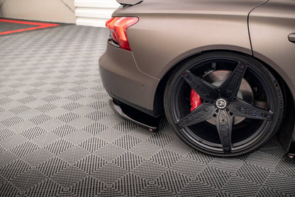 Diffusor Flaps V.1 passend für Audi e-Tron GT / RS GT Mk1 schwarz Hochglanz