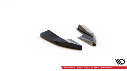 Diffusor Flaps V.1 passend für Audi e-Tron GT / RS GT Mk1 schwarz Hochglanz