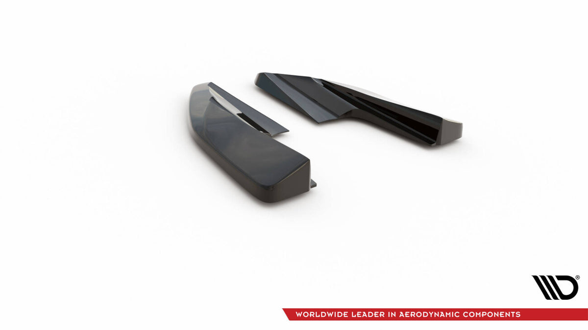 Diffusor Flaps V.1 passend für Audi e-Tron GT / RS GT Mk1 schwarz Hochglanz