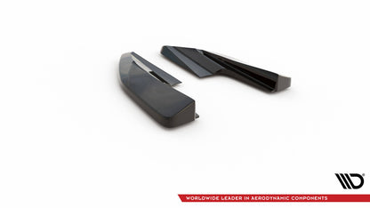 Diffusor Flaps V.1 passend für Audi e-Tron GT / RS GT Mk1 schwarz Hochglanz