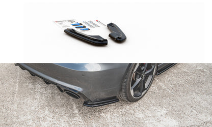 Diffusor Flaps V.1 passend für Audi RS3 8V Sportback schwarz Hochglanz