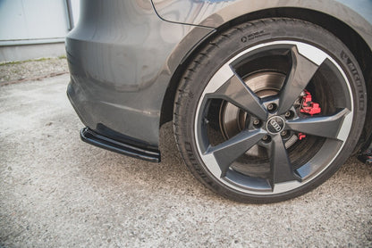 Diffusor Flaps V.1 passend für Audi RS3 8V Sportback schwarz Hochglanz