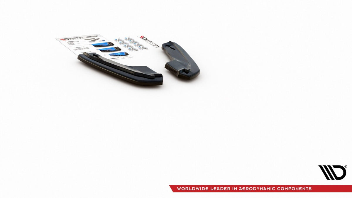 Diffusor Flaps V.1 passend für Audi RS3 8V Sportback schwarz Hochglanz