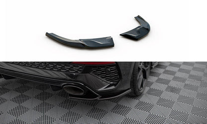 Diffusor Flaps V.1 passend für Audi RS3 Sportback 8Y schwarz Hochglanz