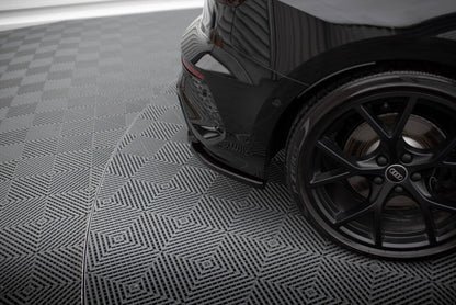 Diffusor Flaps V.1 passend für Audi RS3 Sportback 8Y schwarz Hochglanz