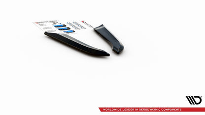 Diffusor Flaps V.1 passend für Audi RS4 Limousine B7 schwarz Hochglanz