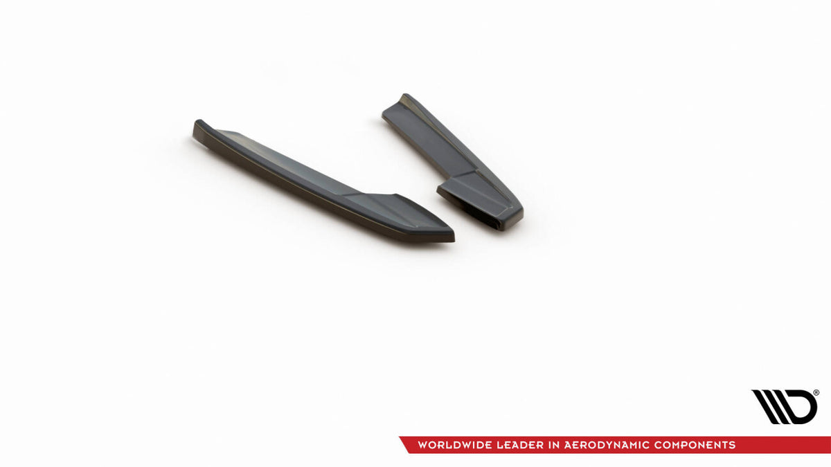 Diffusor Flaps V.1 passend für Audi RS6 C8 / C8 FL schwarz Hochglanz