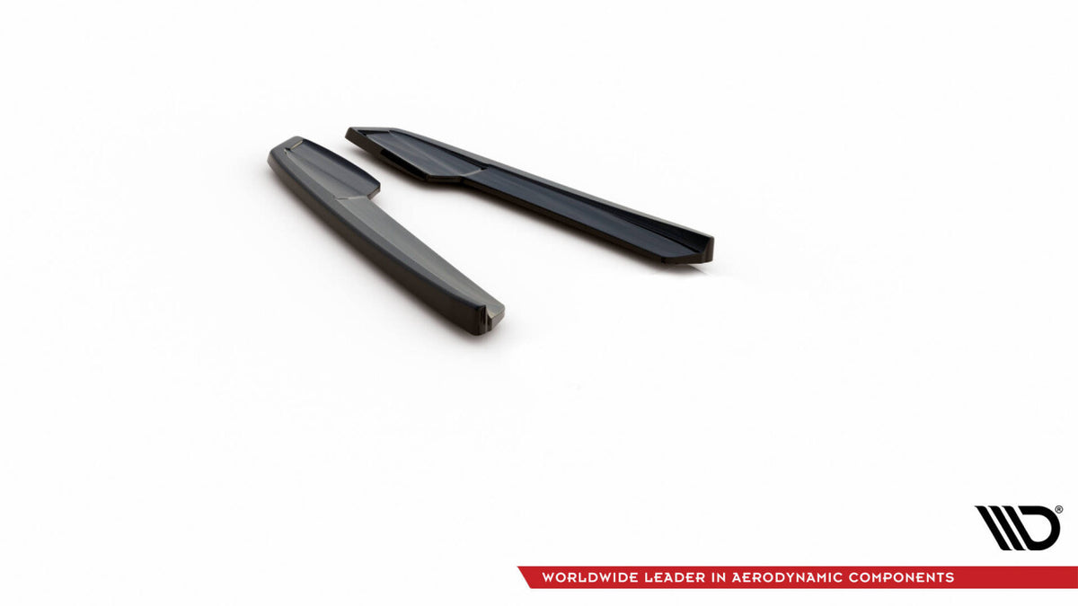Diffusor Flaps V.1 passend für Audi RS6 C8 / C8 FL schwarz Hochglanz