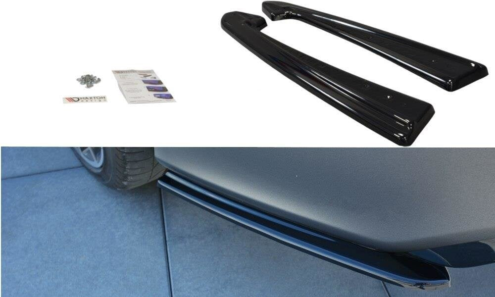 Diffusor Flaps V.1 passend für Audi RS7 C7 schwarz Hochglanz