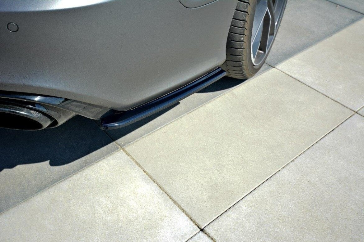 Diffusor Flaps V.1 passend für Audi RS7 C7 schwarz Hochglanz