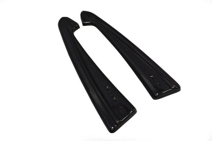 Diffusor Flaps V.1 passend für Audi RS7 C7 schwarz Hochglanz