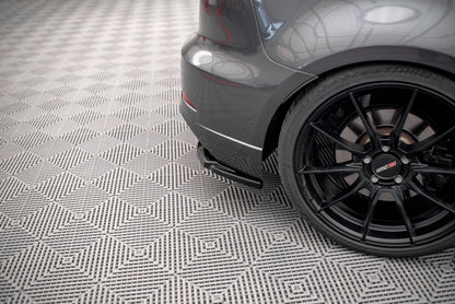 Diffusor Flaps V.1 passend für Audi S3 Sportback 8V FL schwarz Hochglanz