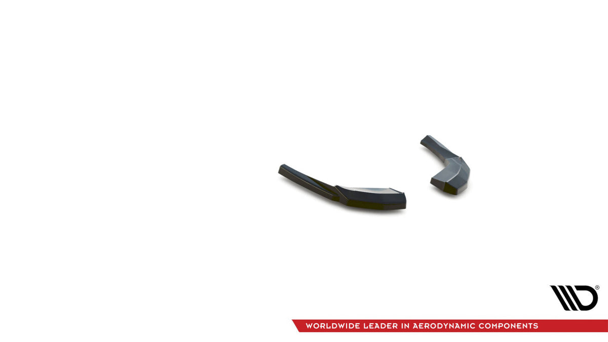 Diffusor Flaps V.1 passend für Audi S3 Sportback 8V FL schwarz Hochglanz