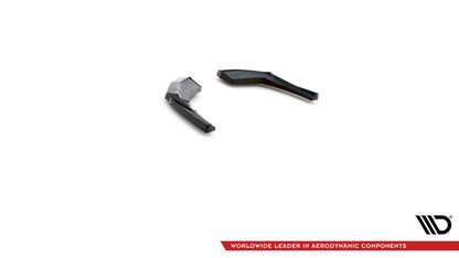 Diffusor Flaps V.1 passend für Audi S3 Sportback 8V FL schwarz Hochglanz