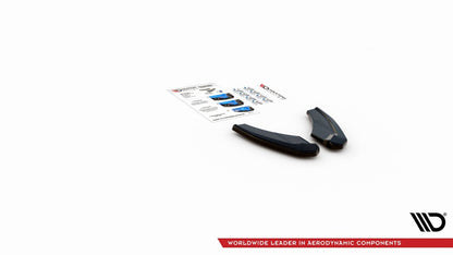 Diffusor Flaps V.1 passend für Audi S3 Sportback 8Y schwarz Hochglanz