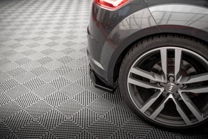 Diffusor Flaps V.1 passend für Audi TT S-Line 8S schwarz Hochglanz