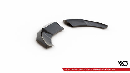 Diffusor Flaps V.1 passend für Audi TT S-Line 8S schwarz Hochglanz