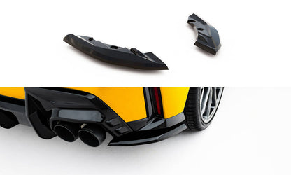 Diffusor Flaps V.1 passend für BMW 1er M-Paket F70 schwarz Hochglanz