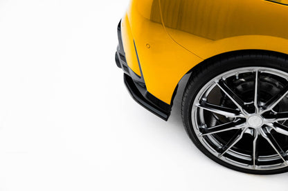 Diffusor Flaps V.1 passend für BMW 1er M-Paket F70 schwarz Hochglanz