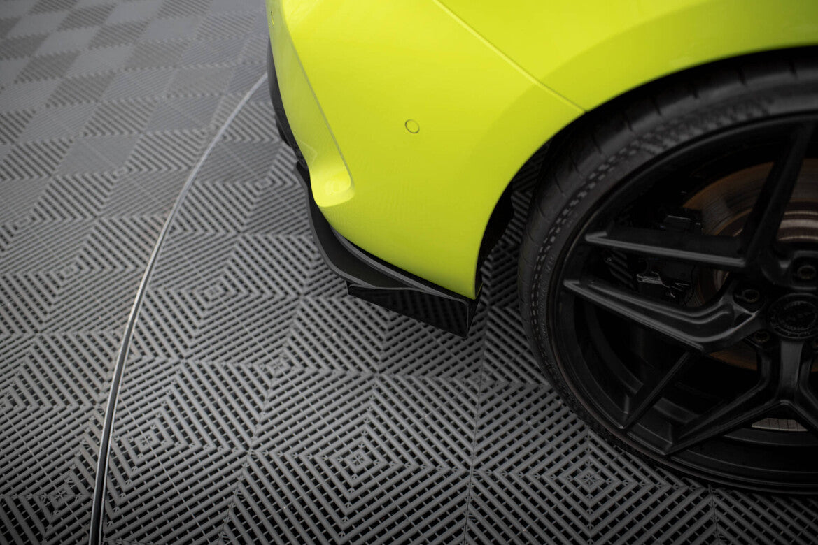 Diffusor Flaps V.1 passend für BMW 1er M-Paket / M135i / 128ti F40 schwarz Hochglanz