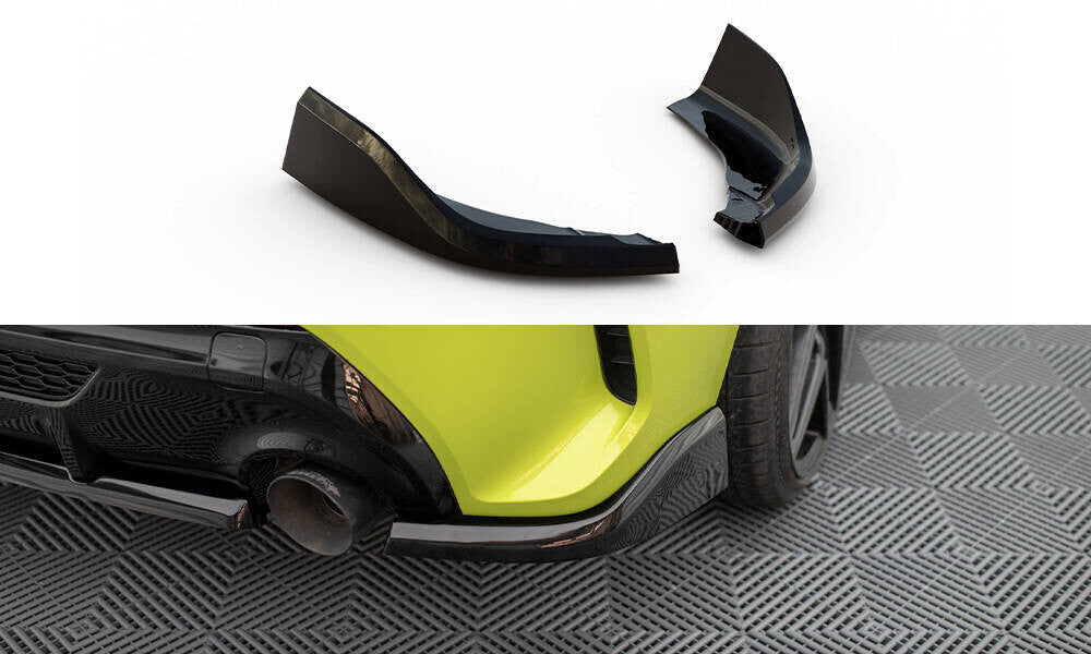 Diffusor Flaps V.1 passend für BMW 1er M-Paket / M135i F40 schwarz Hochglanz